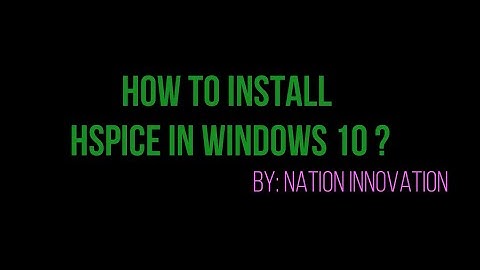 How to Install HSPICE in Windows 10? | Full Process | Synopsys Tool | New Video