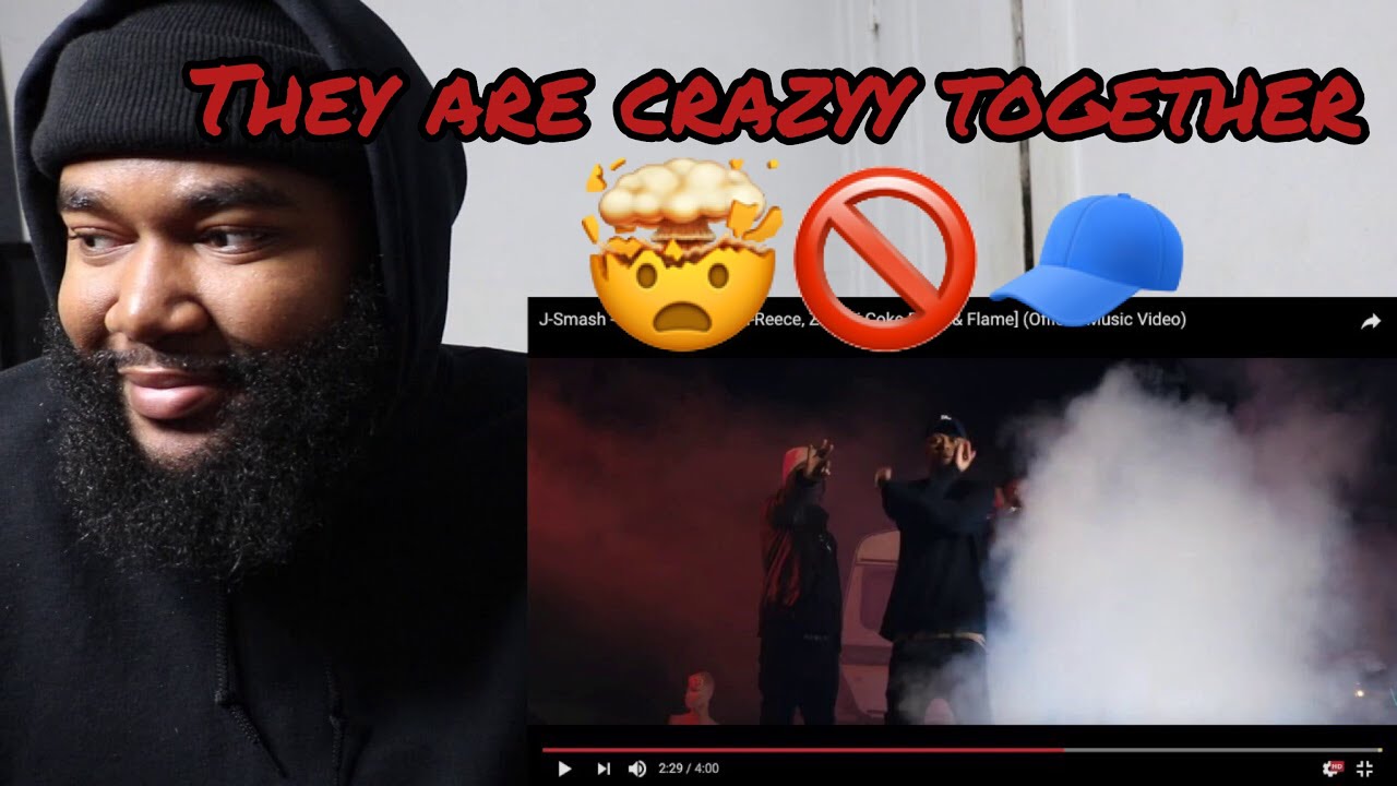 J-Smash - Show Up [ feat. A-Reece, Zoocci Coke Dope & Flame] (Official Music Video) - REACTION
