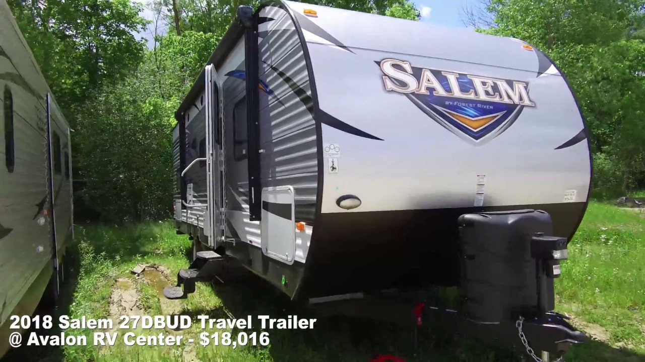 2018 Forest River Salem 27DBUD Travel Trailer Video