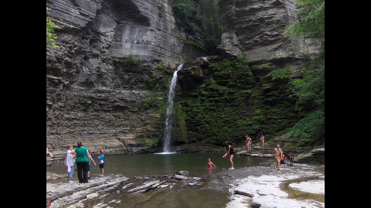 Eagle Cliff Falls, USA YouTube