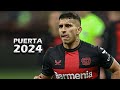 GUSTAVO PUERTA - Amazing Skills, Dribblings &amp; Passes - 2024 - Bayer Leverkusen (HD)