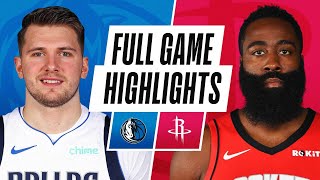 Information MAVERICKS at ROCKETS | FULL GAME HIGHLIGHTS | January 4, 2021 Update