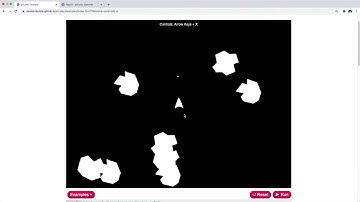 Create an asteroids game with p5.js