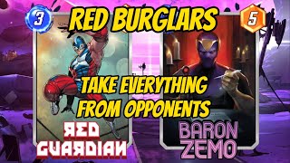 Take everything from opponents with Red Burglars! | Marvel Snap