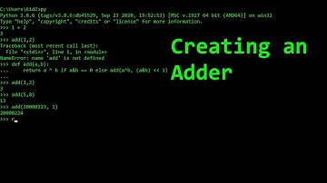 Creating a Binary Adder from Scratch with Bit Operators