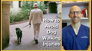 Top 4 suggestions to avoid dog walking injuries