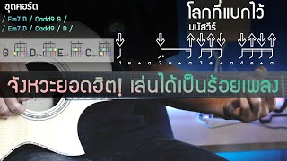 สอนตีจังหวะคอร์ดโลกที่แบกไว้ มนัสวีร์ ฝึกอ่านจังหวะทางดนตรี