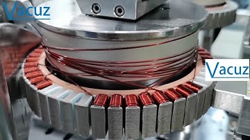 Vacuz Two Stations Wheel Hub Motor Automatic BLDC Brushless Drone Stator Coil Winding Machine Price