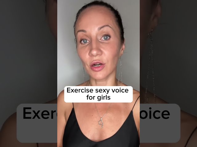Sexy Voice Exercise for Girls #voice #vocal #shorts class=