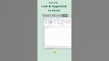 Link & Hyperlink in Excel Part 56  #excel #spreadsheetmagic #exceltips