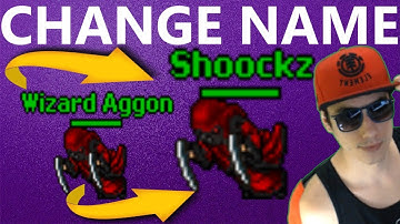 TUTORIAL  - TIBIA -  MUDANDO O NOME DO PERSONAGEM (CHAR)