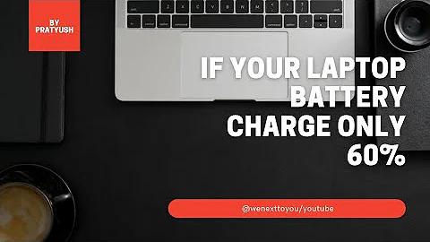 lenovo laptop battery not charging more than 60% charging issue resolve @wenexttoyou/youtube