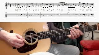 Cold On The Shoulder (Tony Rice) - Flatpicking Lesson Resimi