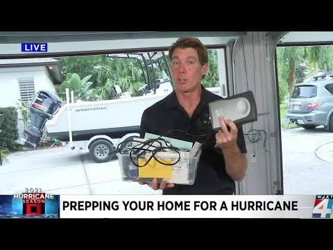 Mark helps you prep your home for a hurricane