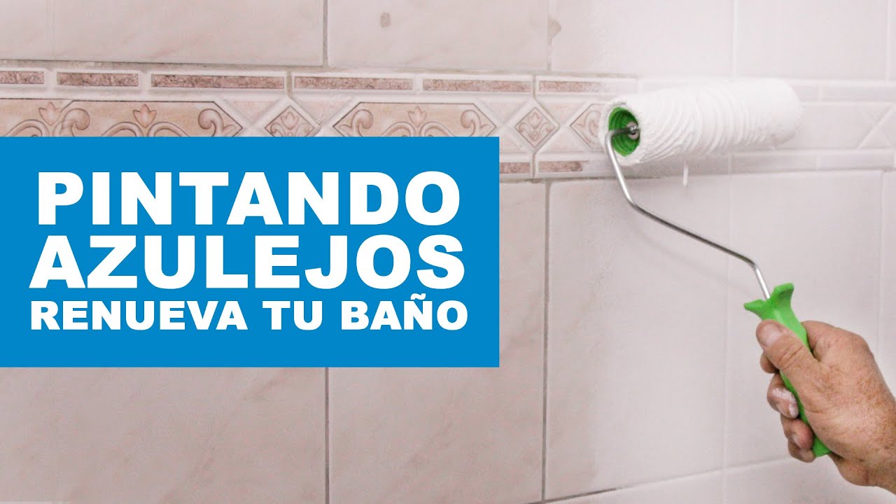 Cómo pintar azulejos y renovar tú baño