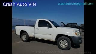 5TENX4CN4AZ745934 Toyota 2010 all models