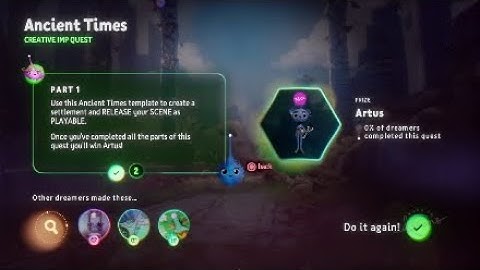 Imp Quest: Ancient Times Guide (Dreams)