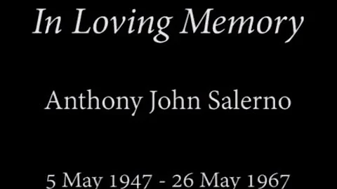 Anthony John Salerno 1947-1967 (USMC, Vietnam)