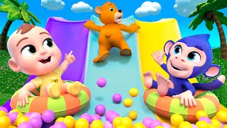 The Bear Went Over The Mountain | Lalafun Nursery Rhymes & Kids Songs