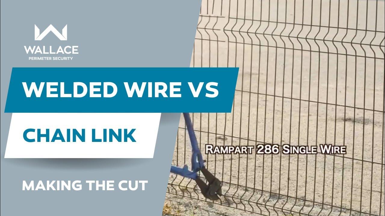 Guarding What Matters Making The Cut Welded Wire VS Chain Link YouTube