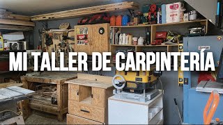 Mi pequeño taller de CARPINTERÍA | SHOP TOUR 2023