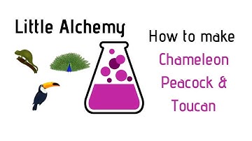 Little Alchemy-How To Make Chameleon, Peacock & Toucan Cheats & Hints