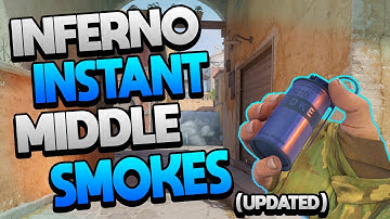 Inferno CT INSTANT Mid Smokes! - CS2