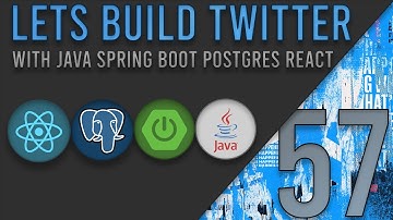 Lets Build Twitter From the Ground Up: Episode 57 || Java, Spring Boot, PostgreSQL and React
