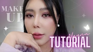 How to แต่งหน้าโทนชมพูฉ่ำๆ สวยหวาน | NUUNA makeup