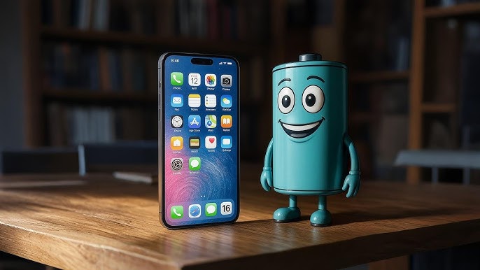 Comparison of battery usage with and without background app management