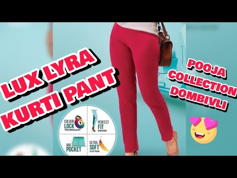 Buy Sunshine Enterprises Women's Lyra Cotton Ankle Length Stretchable Kurti  Pants (Free Size (Fits M- XXL), Red) at Amazon.in