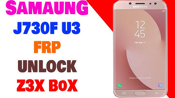 Samsung Galaxy J7 2017 J730F U3 FRP Reset Done via Combination by Z3X