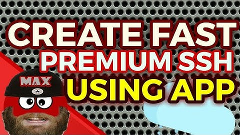 HOW TO CREATE SSH PREMIUM ACCOUNT USING APP | FAST FREE INTERNET ALL NETWORK