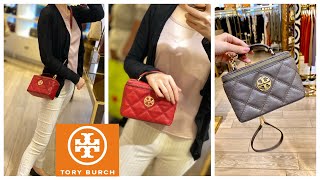 Tory burch outlet WILLA MINI VANITY BAG - YouTube