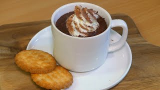 Best Italian Hot Chocolate Cioccolata Calda 5-Min Chocolate Dessert Easy & Delicious