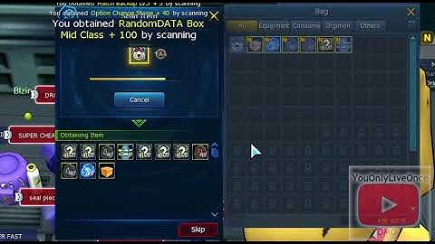 $1000!! Scanning 55 White Cream Box!!! - Digimon Masters Online