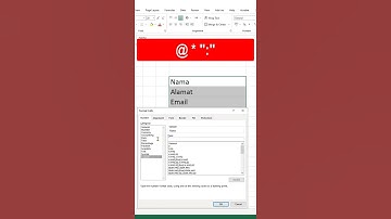 Cara Membuat Titik Dua Rata Kanan di Microsoft Excel
