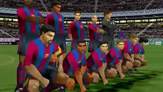 WINNING ELEVEN 4 (ISS) by gKy REAL MADRID FC - FC BARCELONA 3-0 2000-2001 2ND MORIENTES NICE GOAL