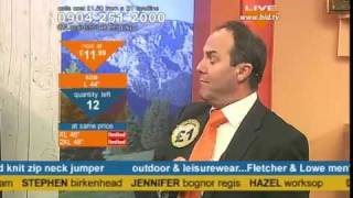Peter Simon on Bid TV - oh no