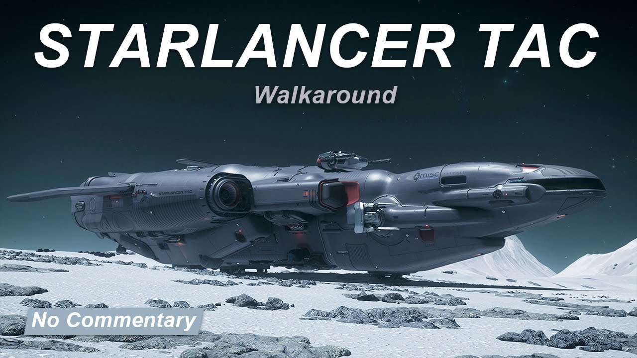 MISC Starlancer TAC – Walkaround | Star Citizen 4K | No Commentary ...