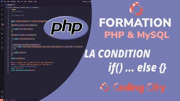 08 Apprendre PHP MySQL par La Pratique: Les Conditions if else