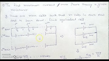Physics Lecture: COMBINATION OF CELLS BASICS  IIT JEE Main + Advanced, Aiims, NEET, CLASS 12