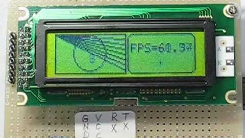 秋月電子のGLCD、SG12232CをArduinoで動かしてみた。