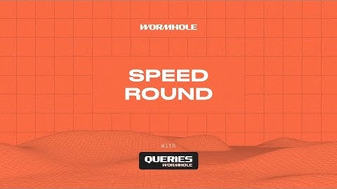 Fast, Verifiable Cross-Chain Data | Wormhole Queries Speed Round