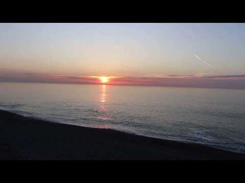 14 01 2019 зимний закат и шум прибоя Кобулети ქობულეთი Аджария Грузия