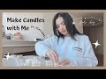 Make Candles with Me ft. FLEXISPOT | Glaire Cartago