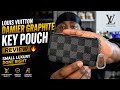 Louis Vuitton Damier Graphite Canvas Key Pouch