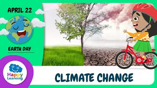 CLIMATE CHANGE | Learn about Climate Change and our planet | Happy Learning ♻️ 🌏 🌲