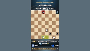 🔥 Can You Solve This Chess Puzzle? | White to Play & Win ♟️#Shorts #chess #chessshorts #dailypuzzle