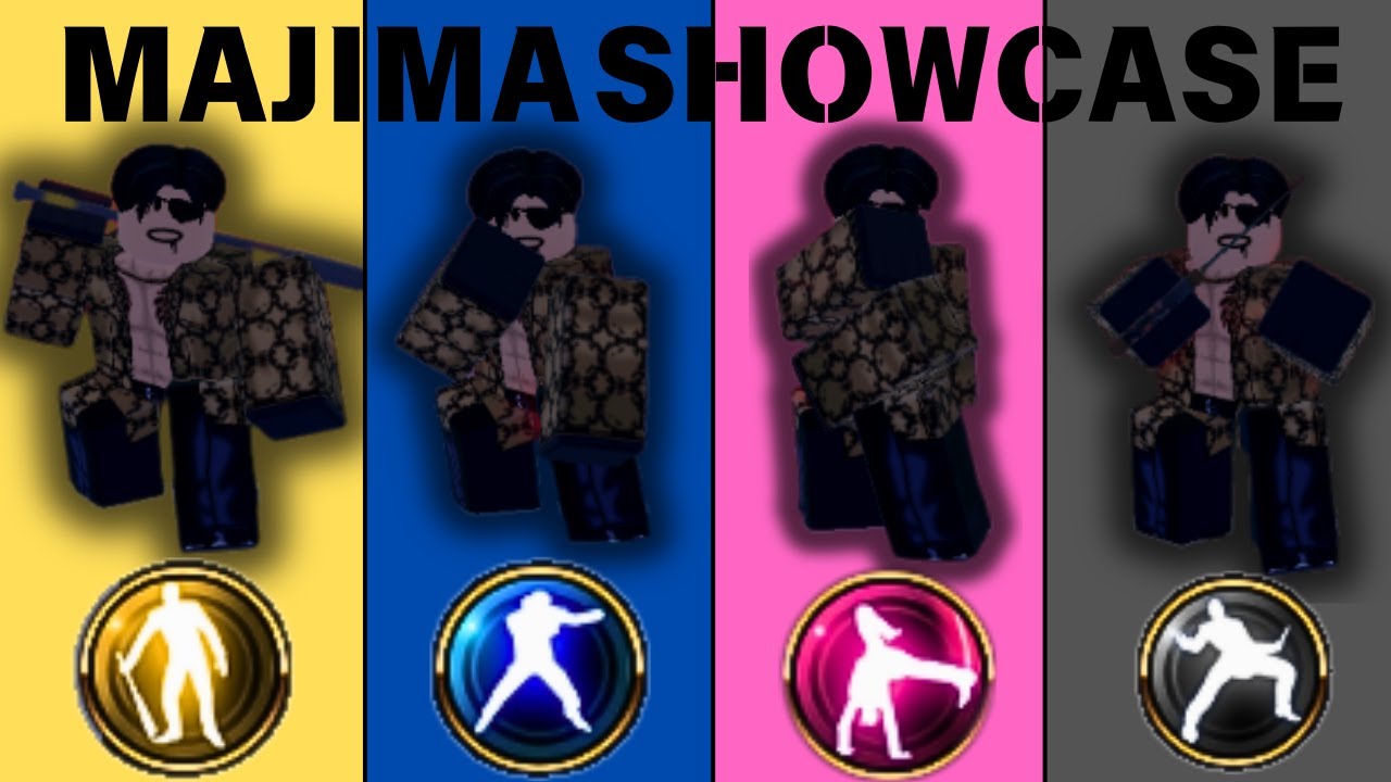 og-majima-main-character-relic-showcase-project-baki-youtube